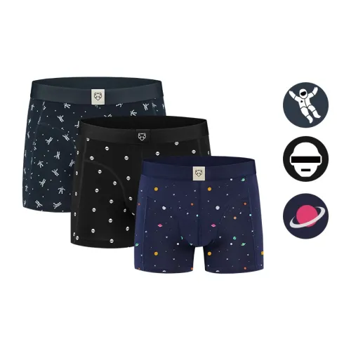 A damunderwear Многоцветный 3 упаковки Мужские боксеры