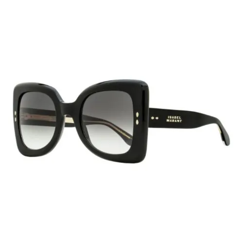 ISABEL MARANT Ацетат Нерегулярная форма Солнцезащитные очки Женские Черный