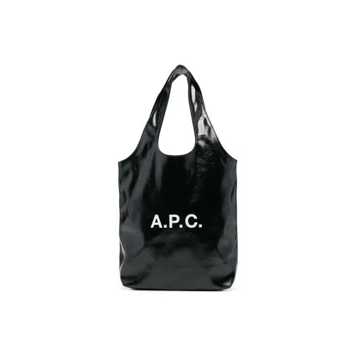 A.P.C Искусственная кожа с полиуретаном маленькая сумка женская черная