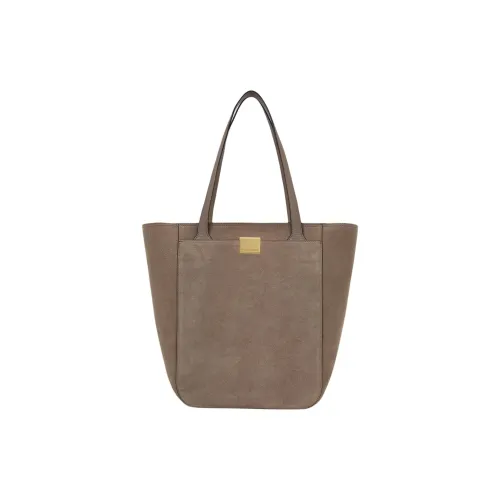 Karl Lagerfeld Замша Тоут Сумка Сумка для покупок Сумка на плечо Сумка женская Серый Белый