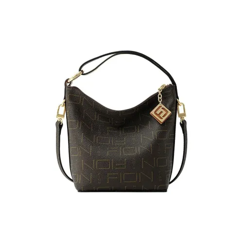 FION Искусственная кожа Ручная сумка Сумка через плечо Женская CAMEL