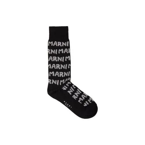 MARNI Черные Женские Носки MID до икры
