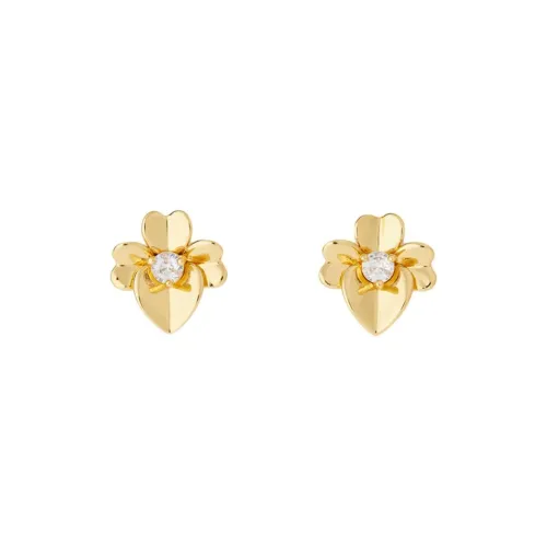 Kate Spade Copper Stud Earrings Women's Gold Kate Spade Медные серьги-гвоздики женские золотые