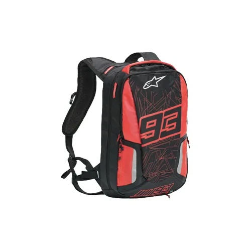 Alpinestars 25L рюкзаки полиэстер MM93 черный красный унисекс