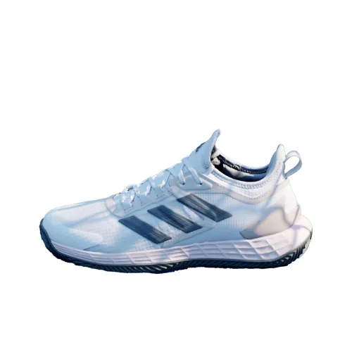 Adidas ADIZERO UBERSONIC 4,1 Противоскользящие устойчивые к истиранию низкий топ теннисные кроссовки женские белые