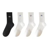 4 шт (Белая акула - Белый икон - Белый английский язык - Черная акула рыбка)