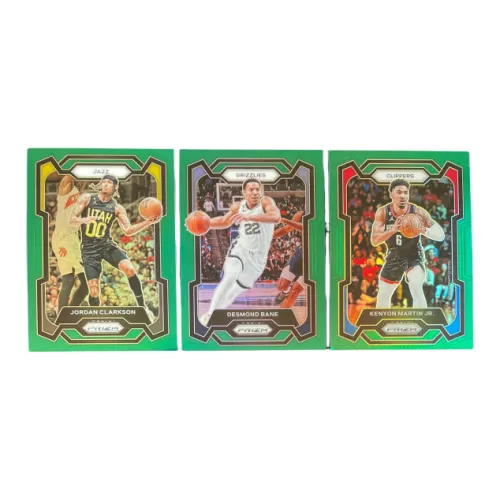 PANINI 2023 24 PRIZM Clarkson Bane Martin Green Fold Игрок Карта Карта Продукт Access Спортивные Карты 3 шт