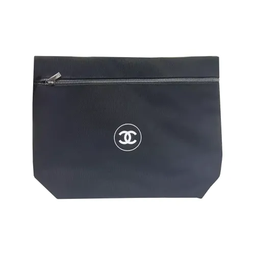 CHANEL Черный Double C Логотип Клатчи Переносной