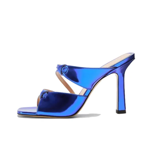 SCAROSSO Устойчивые к истиранию Слипоны Женские Синие