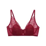 [Рекомендуемая чашка бюстгальтера для ушей кролика] Красная
