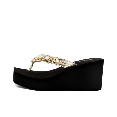 BOREE Шлепанцы Черные Женские