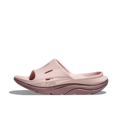 HOKA ONE ONE Ora Recovery Slide 3 Слипоны Перламутрово-розовый/Кварцевый Рок Унисекс