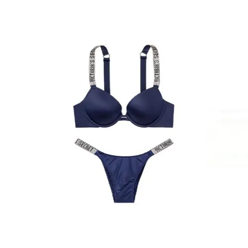 Victoria's Secret Комплект нижнего белья для женщин морской синий