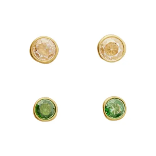 Roxanne Assoulin Brass Stud Серьги Женские Золотые