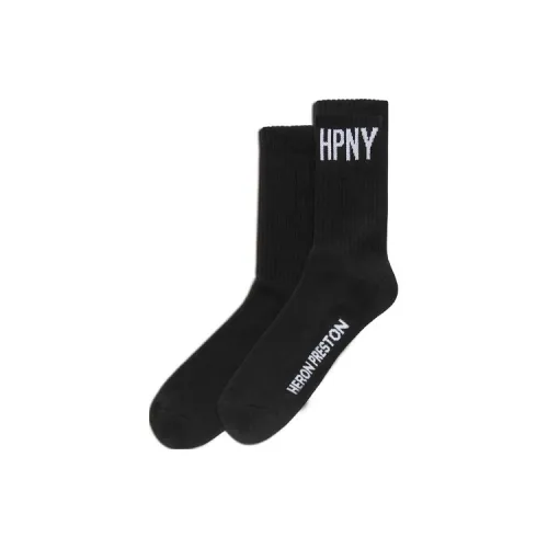 HERON PRESTON Черные Женские Носки MID до икры