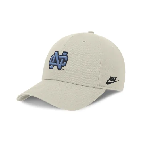 Nike Хлопковые кепки унисекс бежевые