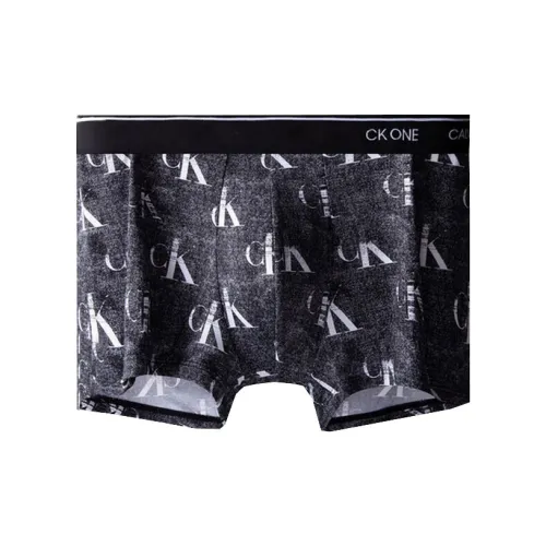 Calvin Klein Темно-серые Мужские Боксеры