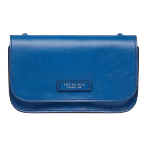 THE BRIDGE Кожа Сумка через плечо Мини Женская Синяя