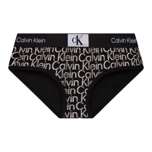 Calvin Klein Нижнее белье Женское Космический черный Подкладочная ткань Белый Буква