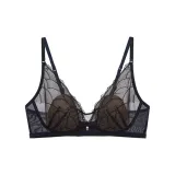 [Рекомендуемая чашка бюстгальтера для ушей кролика] Черный