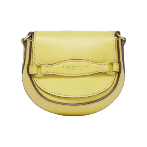 THE BRIDGE Кожа Сумка через плечо Женская Желтая