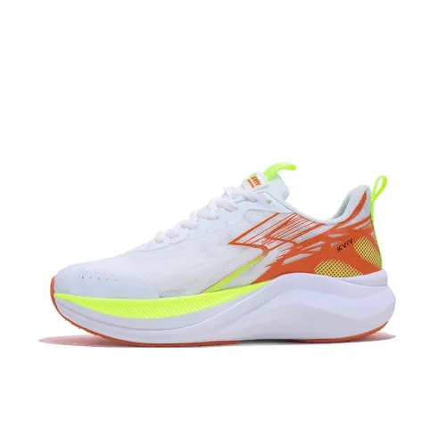 KVIV Slip-resistant Abrasion-resistant Lightweight Low-Top Casual Running Shoes Unisex Orange Yellow KVIV Противоскользящий Устойчивый к истиранию Легкий Низкий Топ Повседневные Беговые Кроссовки Унисекс Оранжевый Желтый
