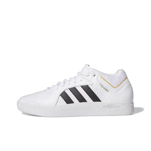 Adidas Originals Tyshawn Термостойкий Slip-Resistant и Устойчивый к Износу Низкий Топ Скейтборд Кроссовки Мужские Белые