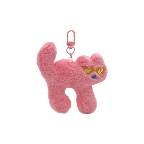 A little tide to play Кошка В Солнцезащитные очки Куклы Плюшевый Брелок 9 см Рекомендуемый рост