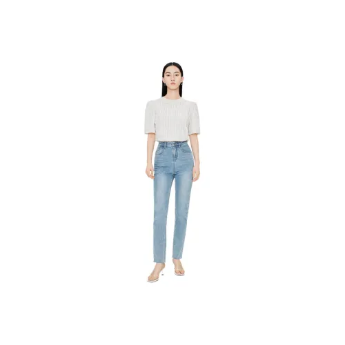 TKY SHOP Абрикос Женские Т-рубашки