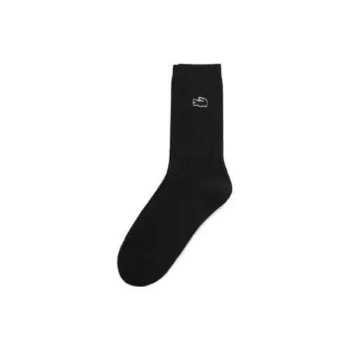 LACOSTE Collaboration Черные Мужские Носки MID до икры