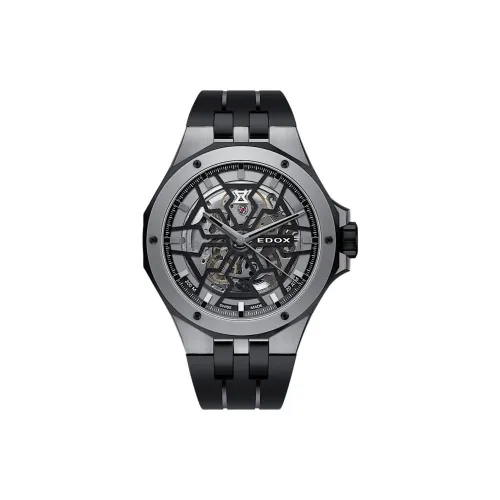 EDOX Автоматический Механический Часы для Мужчин 43 мм Скелет