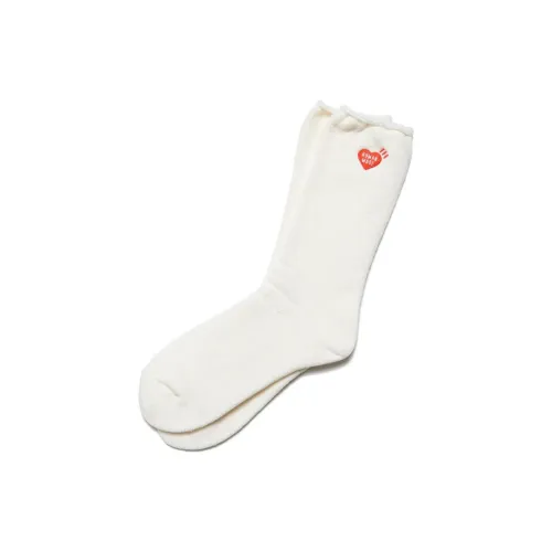 HUMAN MADE 1 шт Белый Унисекс Колено высокие Носки