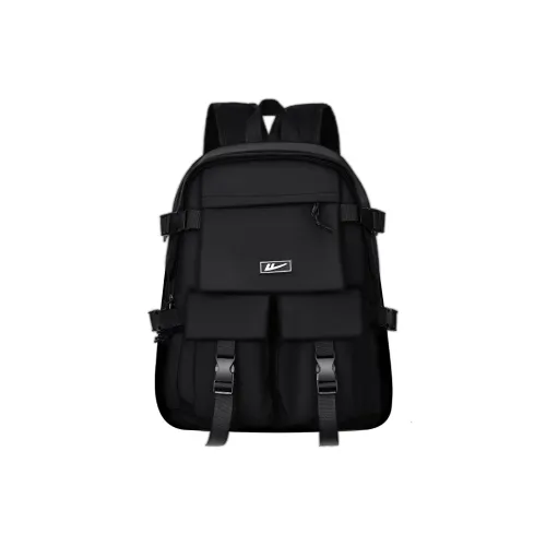 Warrior Нейлон Рюкзак Большой Унисекс Черный Белый