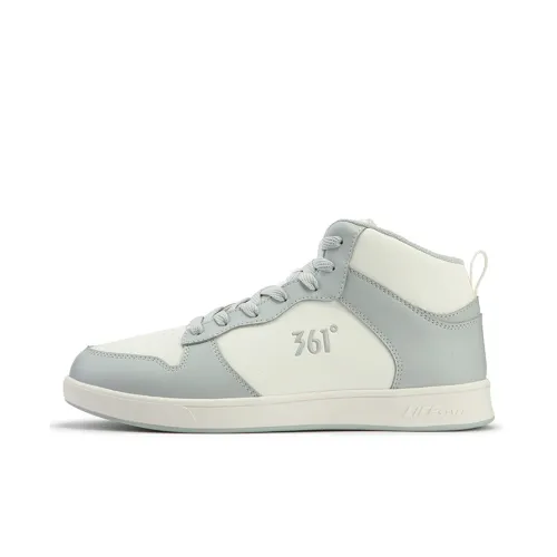 361° Air Force One Slip-resistant Abrasion-resistant MID Топ Скейтборд Кроссовки Мужские Белый Серый