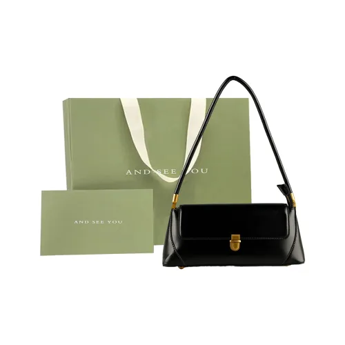 ANDSEEYOU Сумка через плечо из коровьей кожи среднего размера женская черная кофейная таро-розовая