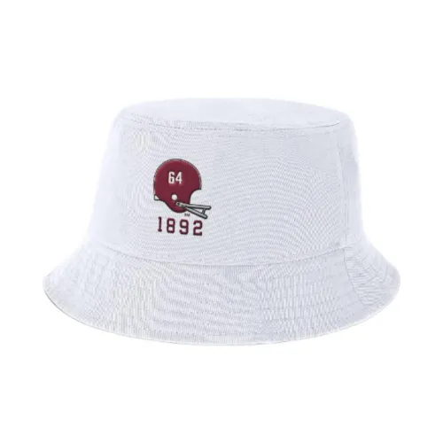 Nike Cotton Bucket Hats Мужской Белый