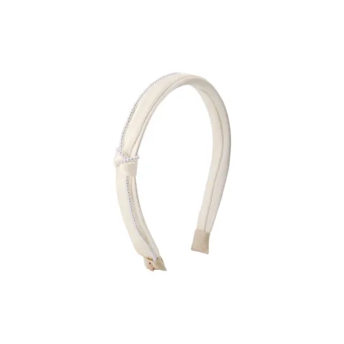 BABYBEI Элегантность Минималистский стиль Универсальный Премиум Ручная работа Мягкий Бежевый Аксессуары для волос Женские