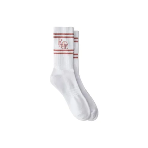 Rhude Белые Унисекс MID Носки до икры