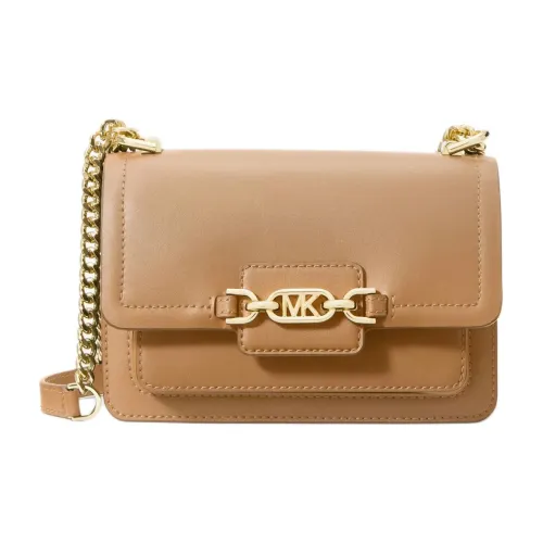 MICHAEL KORS Heather Коровья кожа Сумка через плечо Экстра Маленькая Женская CAMEL
