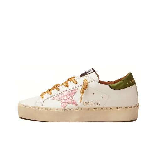 Golden Goose Hi Star Low Топ Стильные Скейтбординги Женские Белые