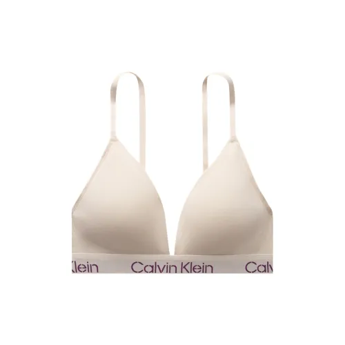 Calvin Klein Vintage Maillard collection YAE Сливочный Женские Бюстгальтеры