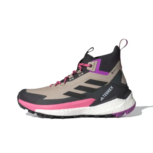 adidas Terrex FREE HIKER 2,0 Противоскользящий Устойчивый к истиранию Высокий Топ Походная обувь Женская Черная