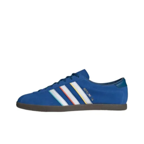 Adidas Originals Berlin Slip Resistant Abrasion Resistant Низкие Кроссовки для скейтбординга Унисекс Blue