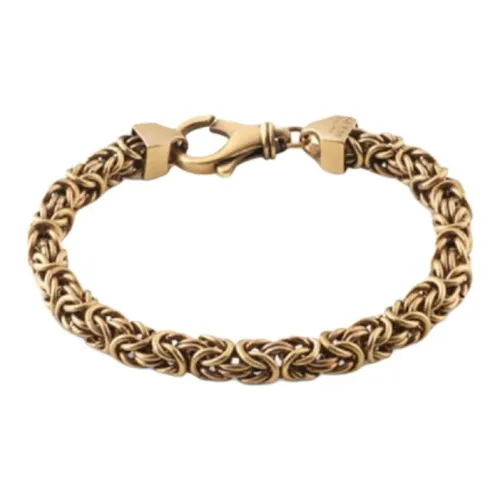 GUESS Браслеты из нержавеющей стали Мужской Золотой