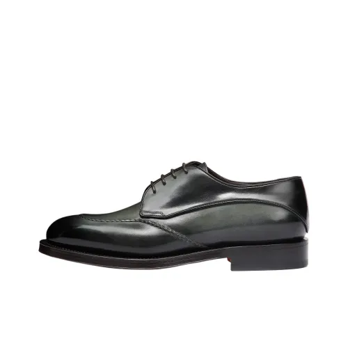 Santoni Туфли Низкие Зеленые Мужские