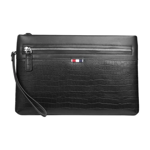 VIHUS Коровья кожа Клатч Сумка Мужская Черная