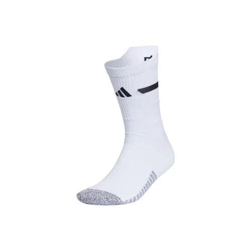 Adidas Белые Мужские Носки MID до икры