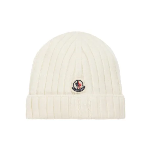 Moncler Шерстяные Шапки Детские Белые