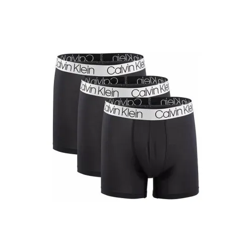 Calvin Klein Трусы Мужские упаковка из 3 штук цвет космический черный