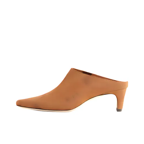 Staud Домашние тапочки 5,5 см Женские Коричневый